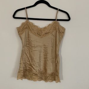 Free with purchase-Champagne camisole size Large